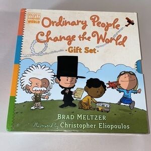 Ordinary people change the world book gift set of 4